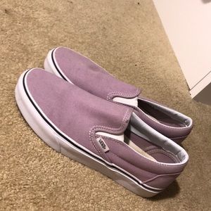 Purple vans